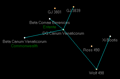 DG Canum Venaticorum star map